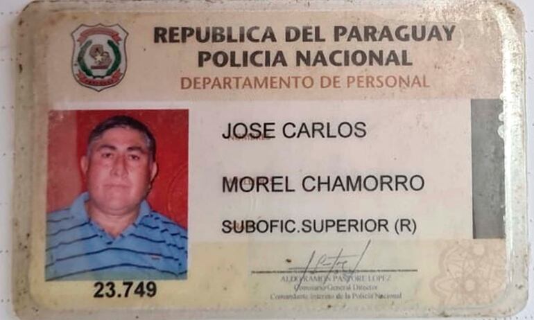 José Carlos Morel Chamorro (62 años), expolicía acusado de feminicidio.