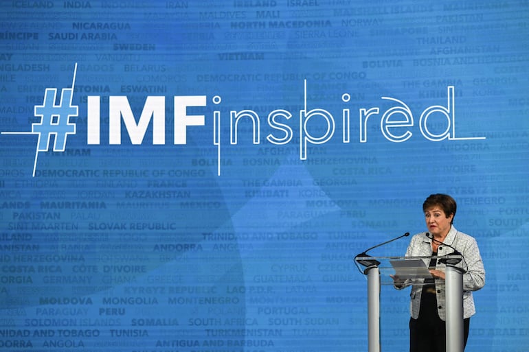 La directora del FMI, Kristalina Georgieva.