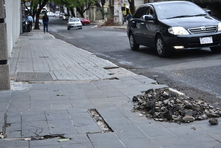 De momento, la zona se encuentra reparada.