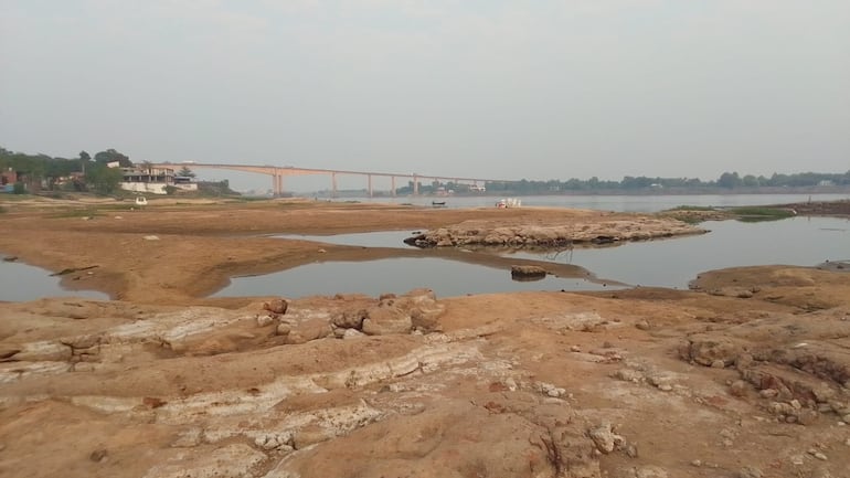 Pescadores anuncian posible cierre del río Paraguay en la zona de Remanso.