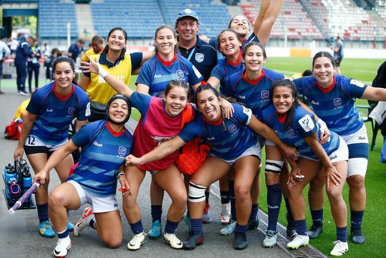 Las Yacaré se quedaron con el octavo lugar del Rugby Sevens mundial.