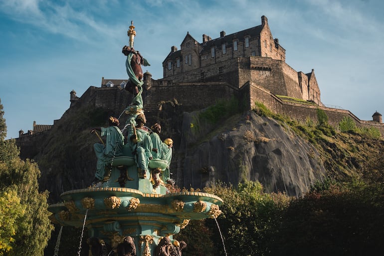 Castillo de Edimburgo.