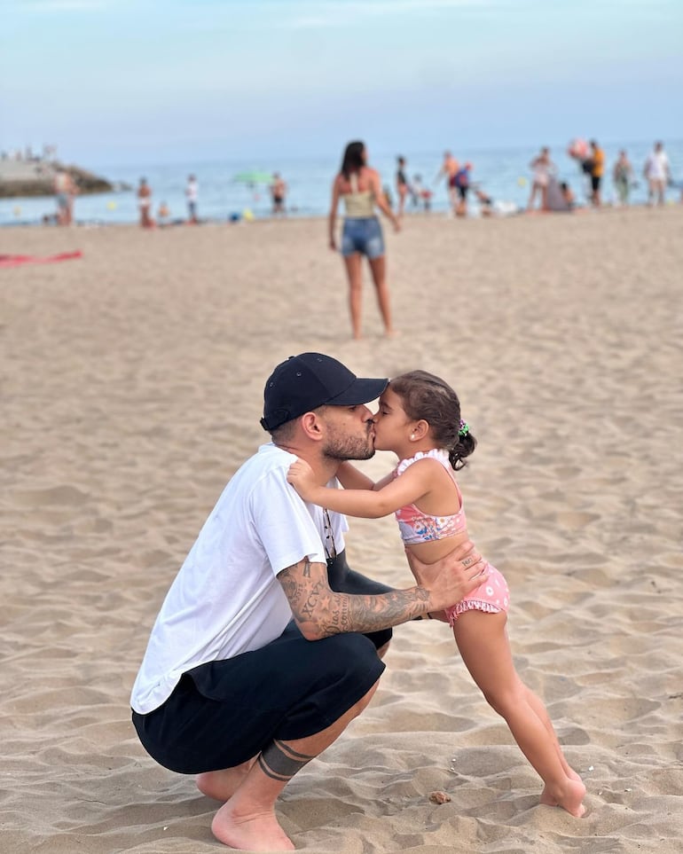 Tonny Sanabria y la dulce Arianna. (Instagram/Tonny Sanabria)