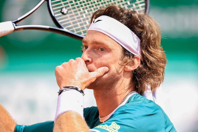 Andrey Rublev fue eliminado en Montecarlo