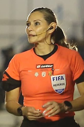 Zulma Quiñónez, árbitra paraguaya que pitará en la Copa Libertadores Femenina 2023