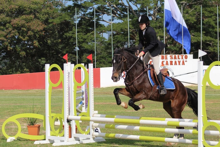 Fabrizio Baertschi Penoni sobre el lomo de Kimi estará hoy en la Cuarta Fecha del Ranking.