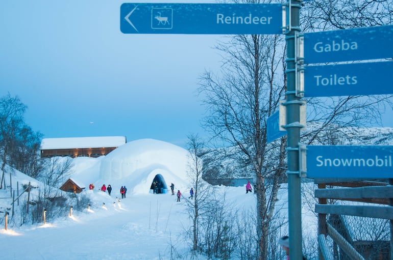 Snowhotel Kirkenes, Noruega.