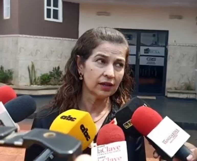 Fiscala Marlene González, encargada de investigar el uso de los recursos de la Municipalidad de Asunción, en la administración de Óscar "Nenecho" Rodríguez.