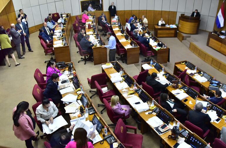 La Cámara de Senadores aceptó la objeción parcial del Ejecutivo y sancionó la parte no objetada del proyecto de ley de fusión del Fondo Ganadero con el Banco Nacional de Fomento.