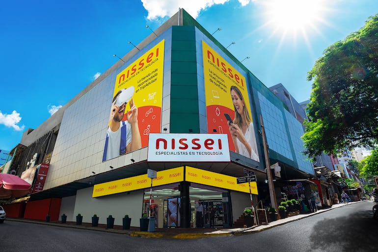 Casa central de Nissei en Ciudad del Este.