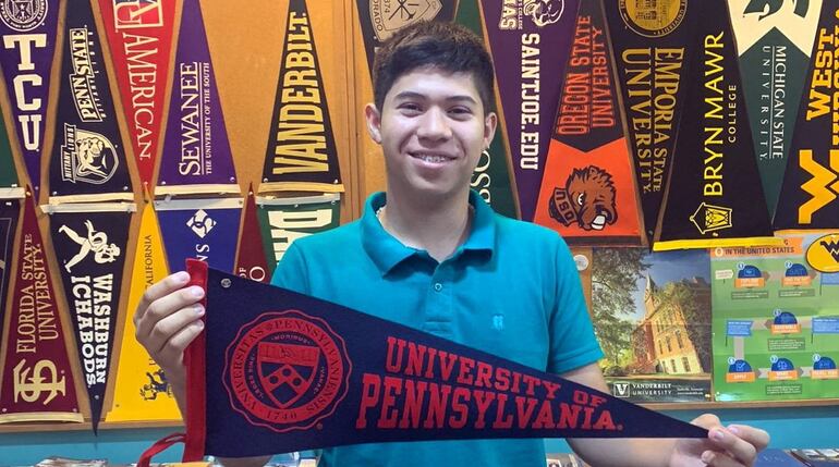 Diego Fernández ganó una beca para la Universidad de Pennsylvania.