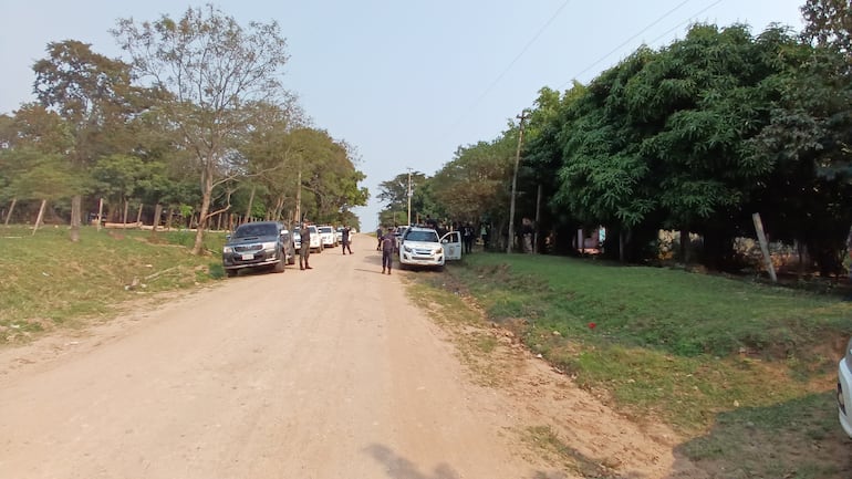 Ministerio del Interior no ve conexión entre ataques a estancias en Simón Bolivar (foto), Caaguazú y Capiibary, San Pedro.