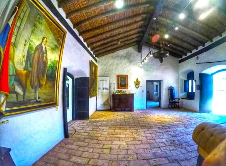El Museo Gaspar Rodríguez de Francia de Yaguarón.
