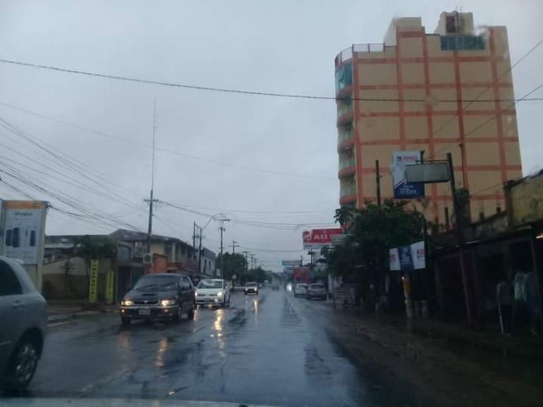 Un sistema de tormentas se desarolla sobre varios puntos del territorio nacional este viernes.