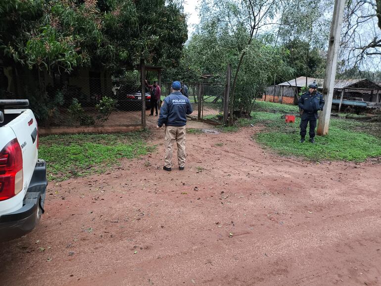 Comitiva fiscal-policial incauta evidencias relacionada a robo domiciliario perpetrado en Coronel Bogado.