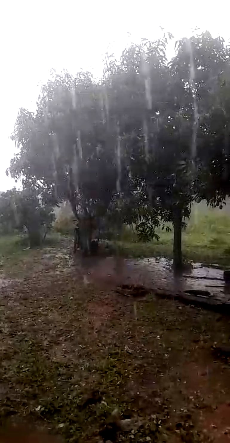 Mucha lluvia se registro en la cuenca del pantanal.