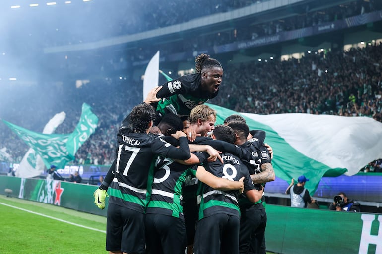 Sporting Lisboa goleó al Manchester City