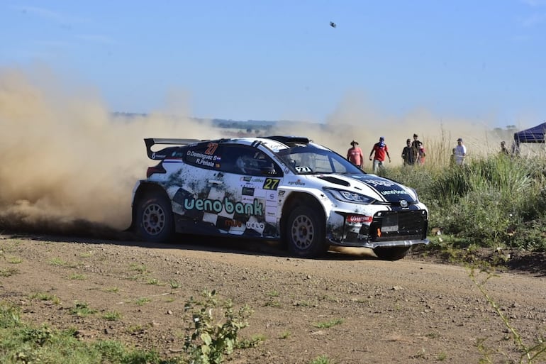 Diego Domínguez Bejarano y el español Rogelio Peñate, al mando del Toyota GR Yaris Rally2, fueron protagonistas de una remontada de película para ser los vencedores del Rally Trans-Itapúa.