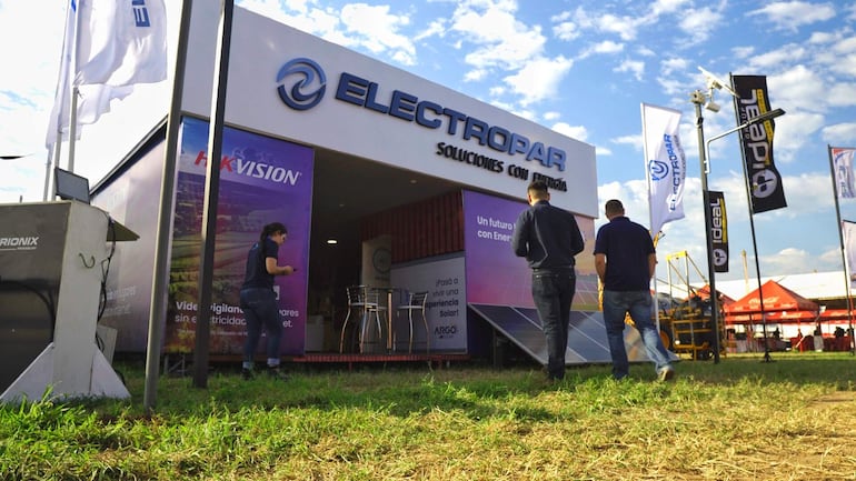 Electropar marca presencia en las principales expoferias del país, entre ellas, la Expo Pioneros.