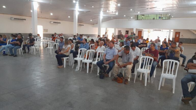 Sesión del Directorio del PLRA en Santa Rosa, Misiones.