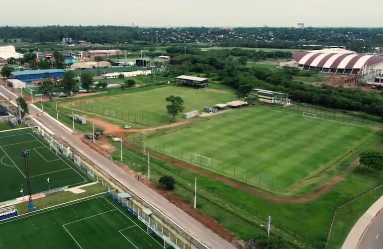 Guaraní cuenta con dos canchas de entrenamiento en el predio del Comité Olímpico Paraguayo.