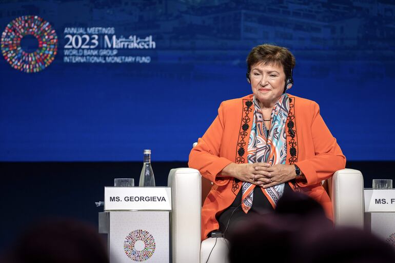 Kristalina Georgieva, directora general del FMI.