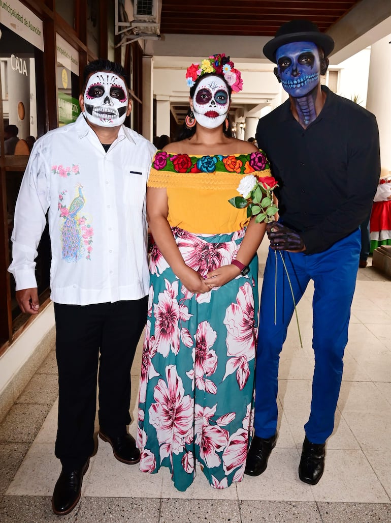 Marcos Vargas, Jatnna García y Víctor Banks. 