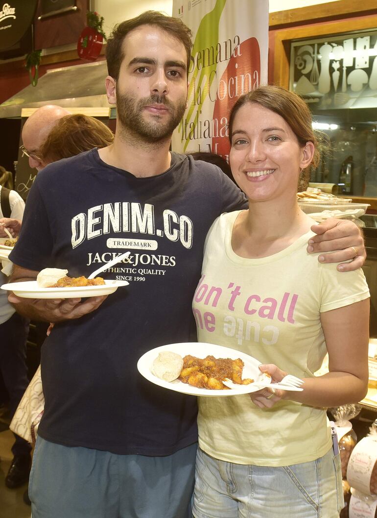 Alberto González y Marina Gutiérrez.