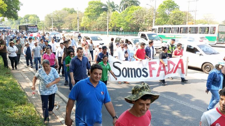 En total participaron 14 unidades académicas dependientes de la UNA.