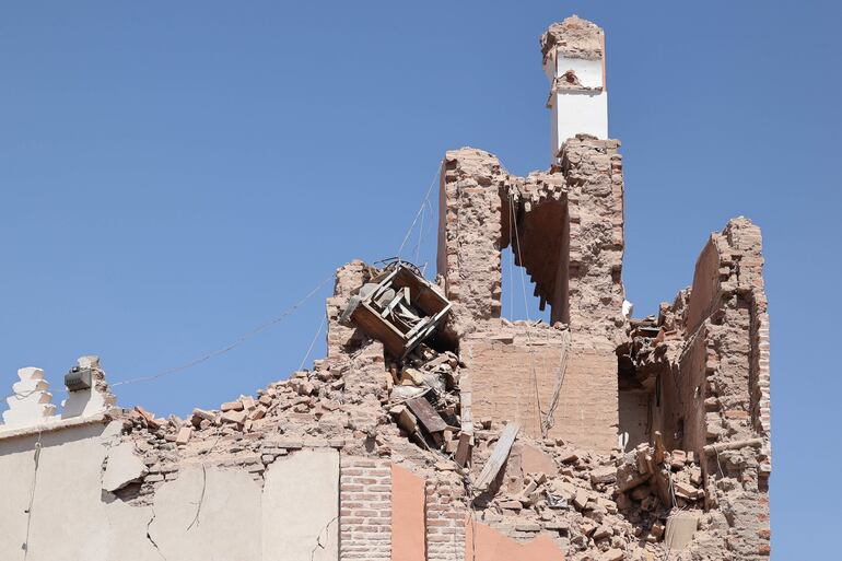 Terremoto en Marruecos. 