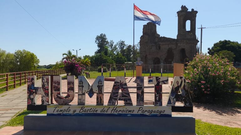 Las ruinas de Humaitá, símbolo de la resistencia paraguaya.