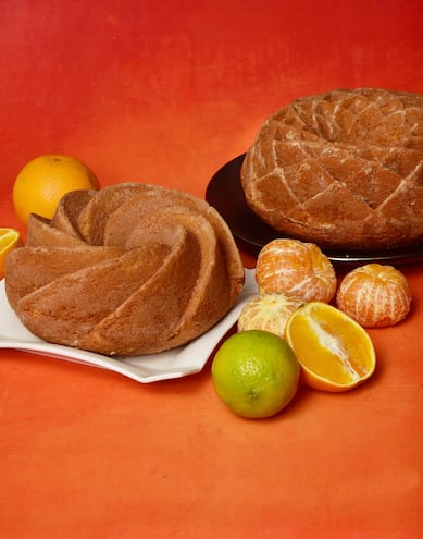 Tortas cítricas.