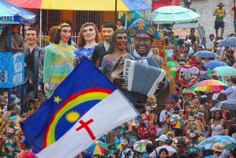 Carnaval en Olinda, Brasil.