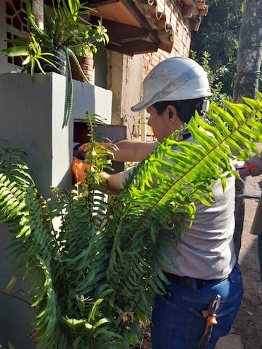 Cuadrillas de funcionarios de la ANDE y contratistas iniciaron hoy los cortes de energía eléctrica a clientes que adeudan desde tres facturas en adelante.