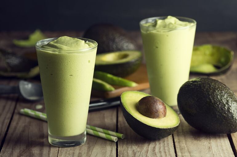 Milkshake de aguacate.