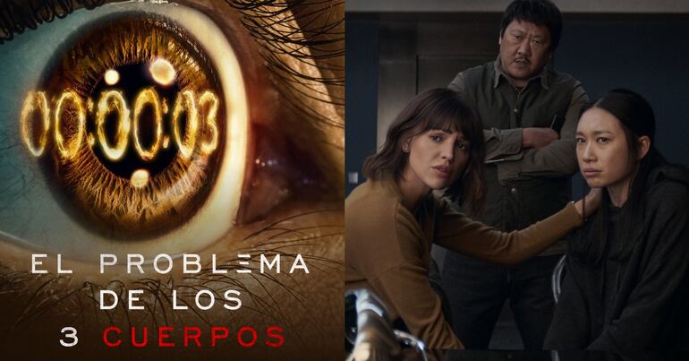 Imagen promocional de la serie "El problema de los 3 cuerpos".