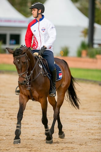 Stieven Bardwind estará en el Nacional, desde el miércoles, en el Club Hípico.