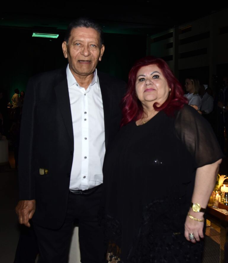 Eladio Soria y Eugenia Pedrozo.
