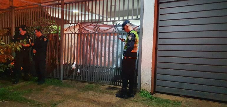 El suceso ocurrió en una vivienda del barrio San Alfredo de Ciudad del Este.