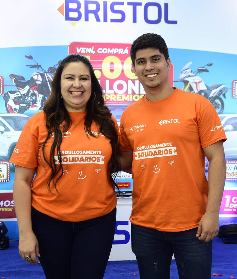 Rebeca Valenzuela y Christian González.