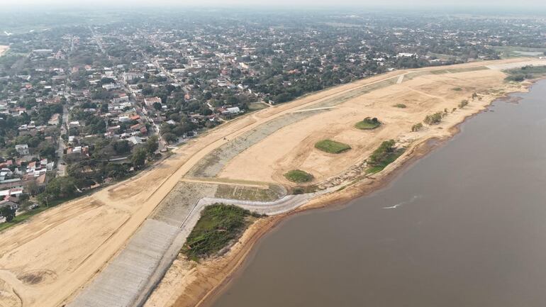 La "fase a", en etapa de mantenimiento, ya impide las inundaciones en varios barrios de Pilar. 