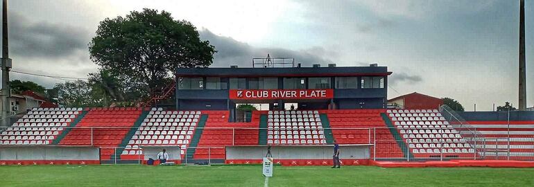 El estadio Jardines del Kelito, albergará el encuentro de esta tarde entre River Plate y 3 de Noviembre de barrio San Pablo.