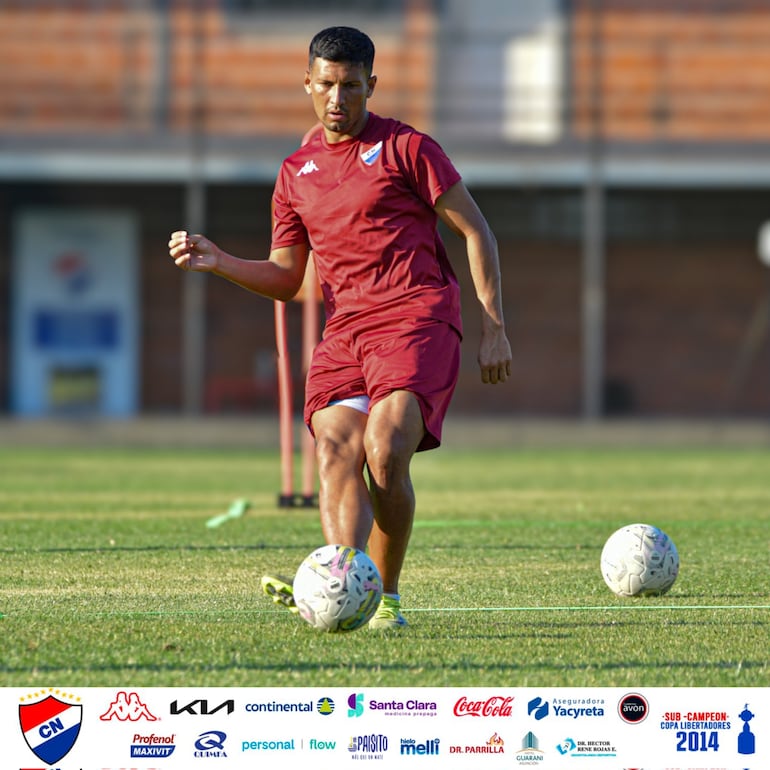 Fabián Franco, jugador de Nacional