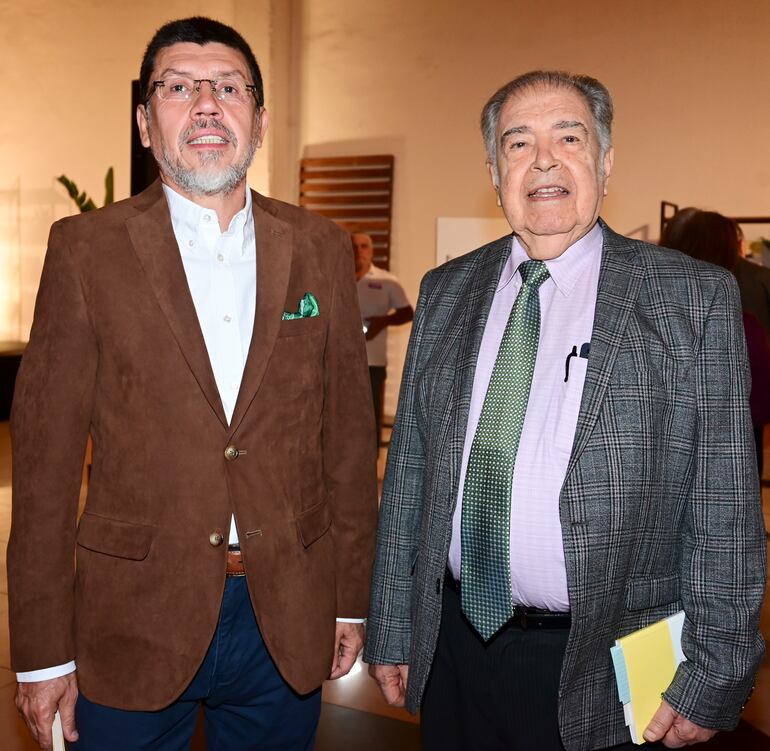 Ángel Aguilera y Enrique Bendaña.
