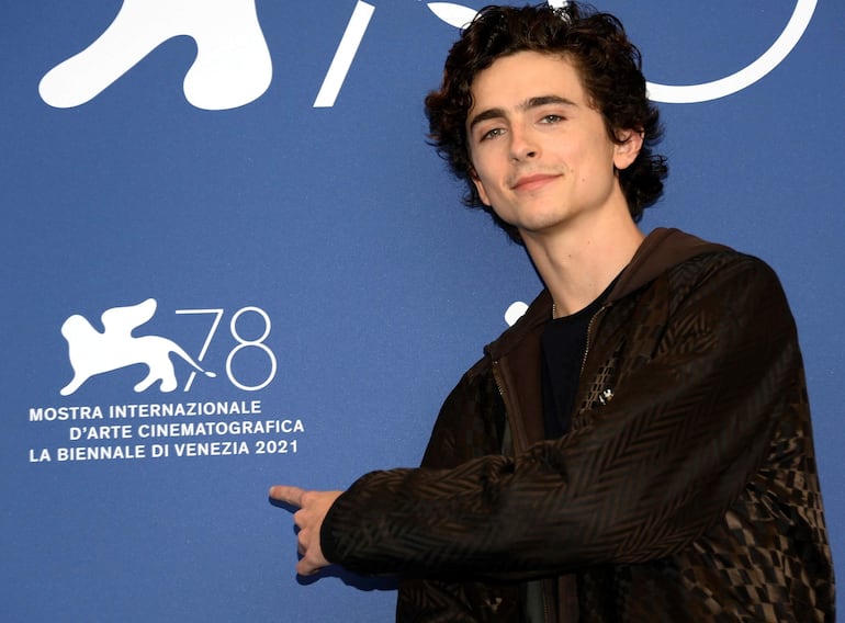 El actor Timothée Chalamet es la nueva pareja de Kylie Jenner. Estuvieron a los besos en el concierto de Beyoncé. (EFE/EPA/CLAUDIO ONORATI)
