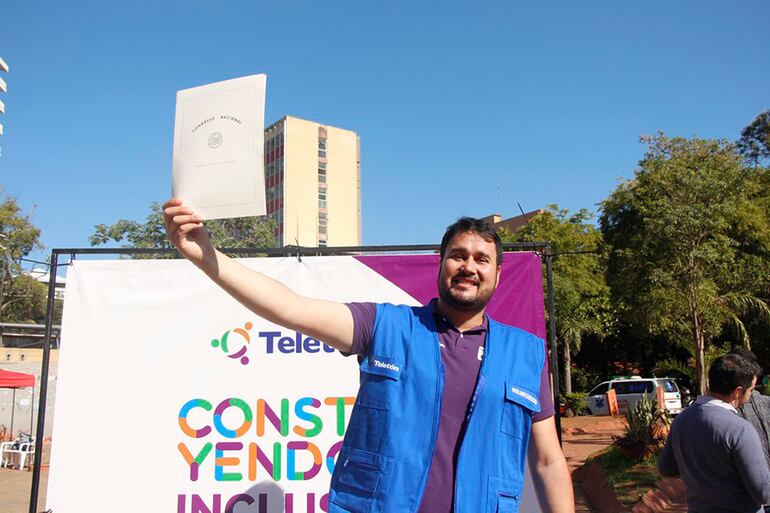 Blas Verón, coordinador Nacional del Voluntariado Teletón.