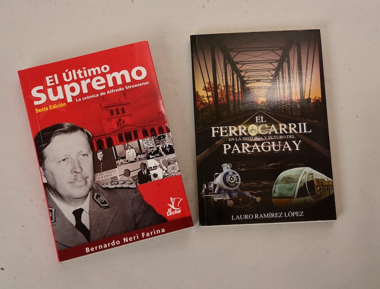 El Último Supremo, de Bernardo Neri Farina y El Ferrocarril del Paraguay, de Lauro Ramírez, dos interesantes obras que abordan la historia del Paraguay del siglo XX.