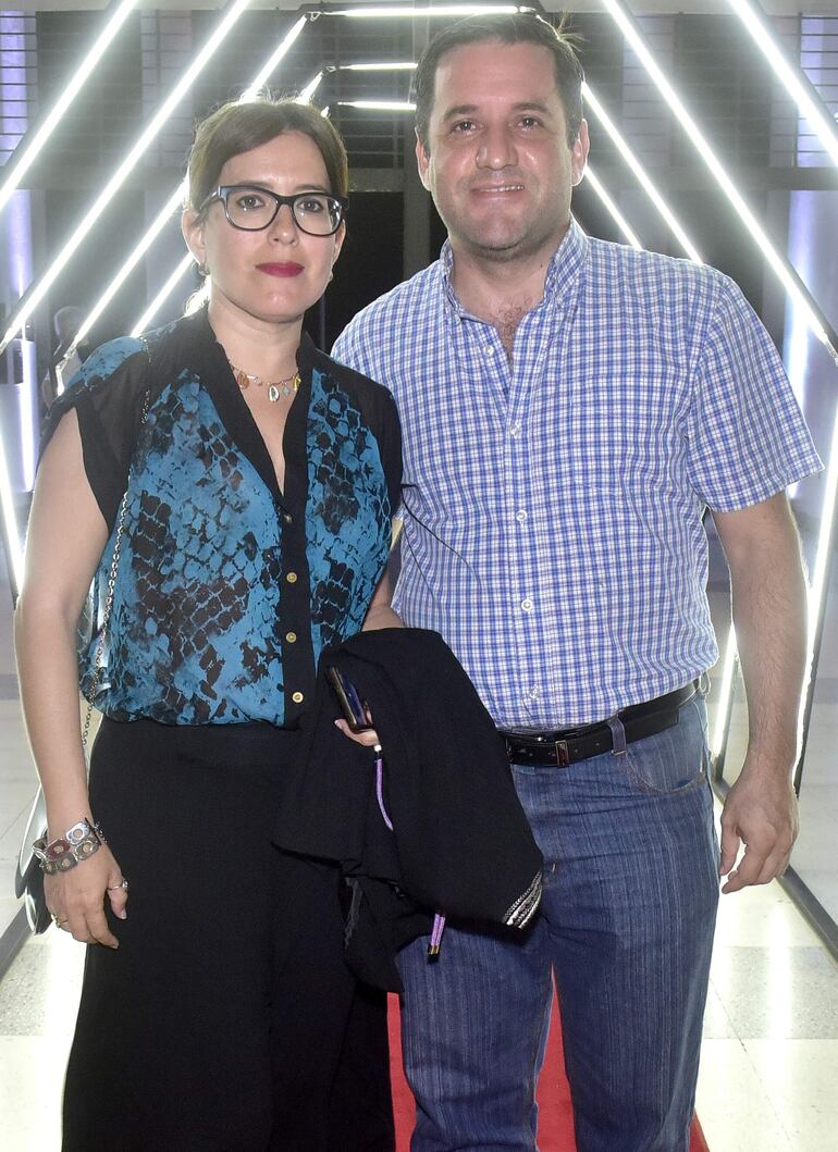 Ruth Candia y Eduardo Leiva Blanco.