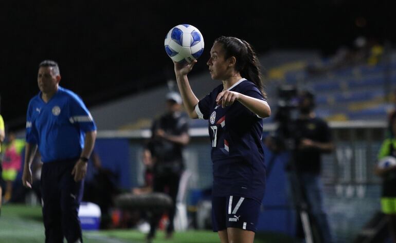 Deisy Ojeda, futbolista del Querétaro de México y de la selección paraguaya.