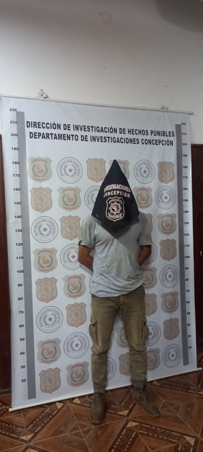 Víctor Milciades Gavilán Candado detenido por robo de ganado